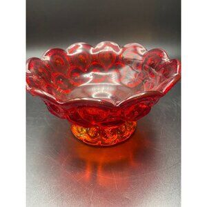 L.E. Smith Moon n Star Pedestal Bowl